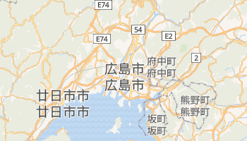 広島市 の地図