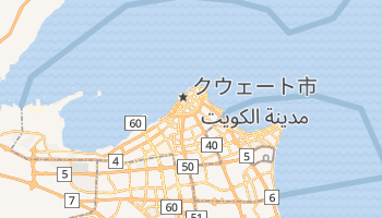 クウェート の地図