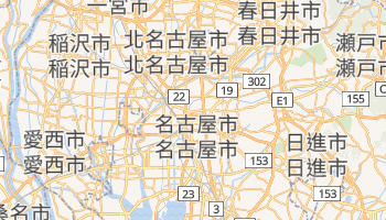 名古屋 の地図