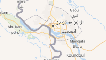 ンジャメナ の地図