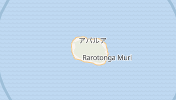 ラロトンガ島 の地図