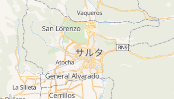 サルタ州 の地図