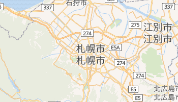 札幌市 の地図