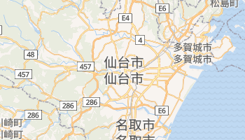 仙台市 の地図