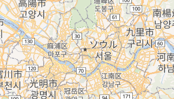 ソウル特別市 の地図