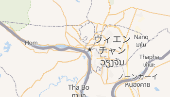 ヴィエンチャン市 の地図