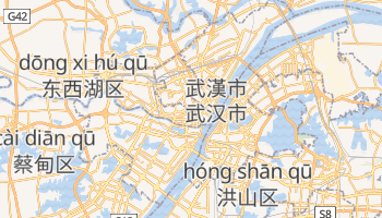 武漢 の地図
