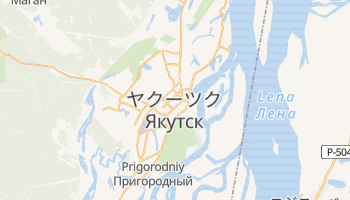 ヤクーツク の地図