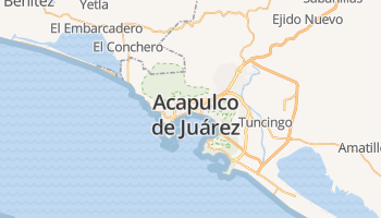 Acapulco de Juárez online kaart