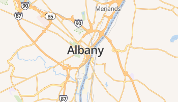 Albany online kaart