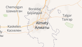 Alma-Ata online kaart