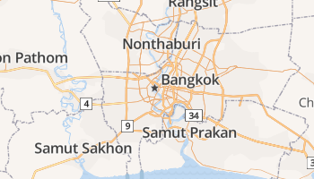 Bangkok online kaart