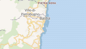 Bastia online kaart