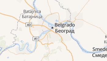 Belgrado online kaart