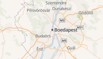 Boedapest online kaart
