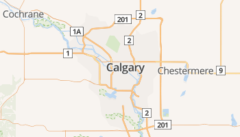 Calgary online kaart