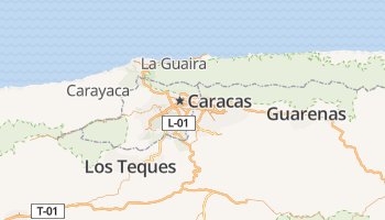 Caracas online kaart