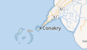 Conakry online kaart