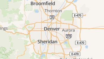 Denver online kaart