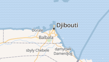 Djibouti online kaart