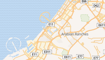 Dubai online kaart