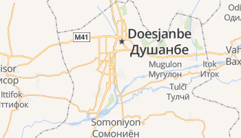 Doesjanbe online kaart