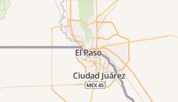 El Paso online kaart