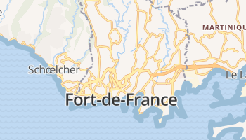 Fort-de-France online kaart