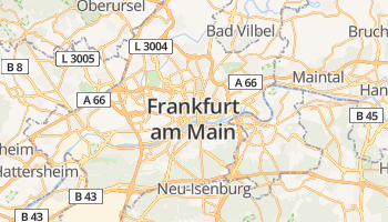 Frankfurt am Main online kaart