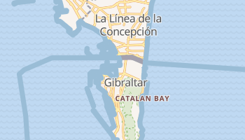 Gibraltar online kaart