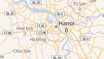 Hanoi online kaart