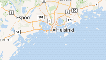 Helsinki online kaart