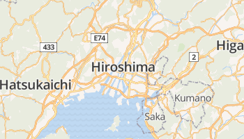 Hiroshima online kaart