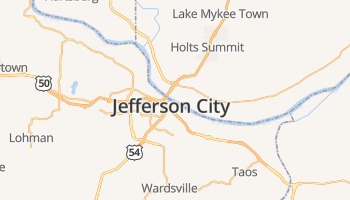 Jefferson City online kaart