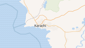 Karachi online kaart