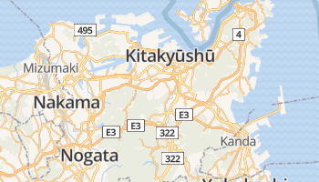 Kitakyushu online kaart