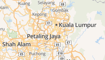Kuala Lumpur online kaart