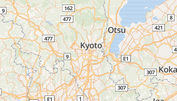 Kyoto online kaart