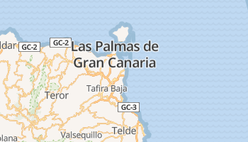 Las Palmas de Gran Canaria online kaart