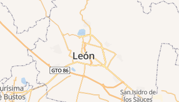 León de los Aldamas online kaart
