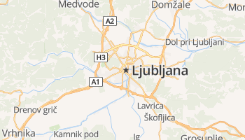 Ljubljana online kaart