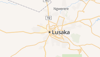 Lusaka online kaart