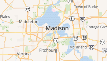Madison online kaart
