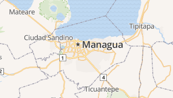 Managua online kaart