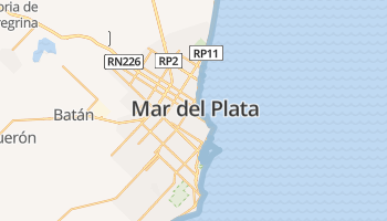 Mar del Plata online kaart