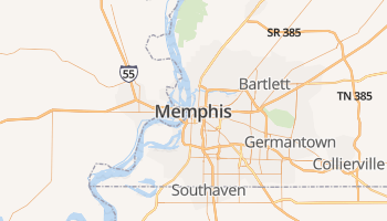 Memphis online kaart