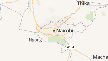 Nairobi online kaart