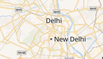 New Delhi online kaart