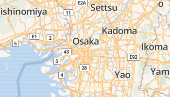 Osaka online kaart