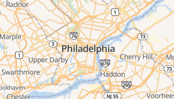 Philadelphia online kaart